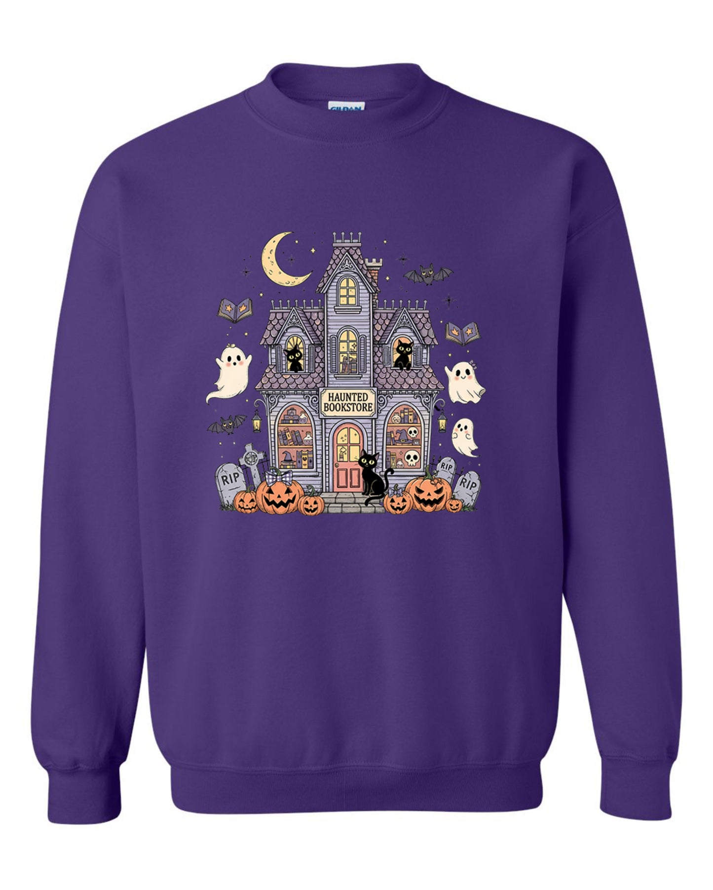 Haunted Bookstore Sweatshirt Crewneck
