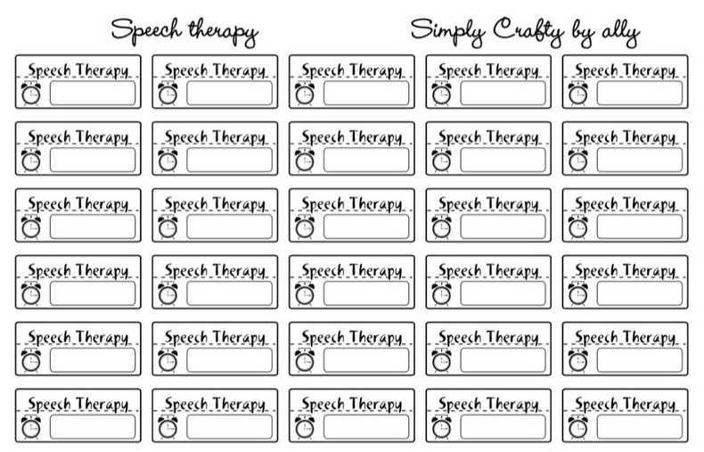 Speech therapy