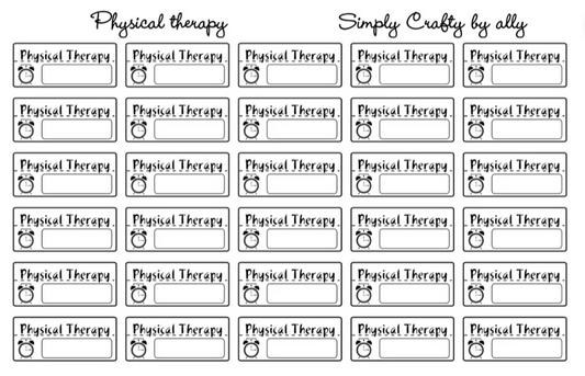 Physical therapy