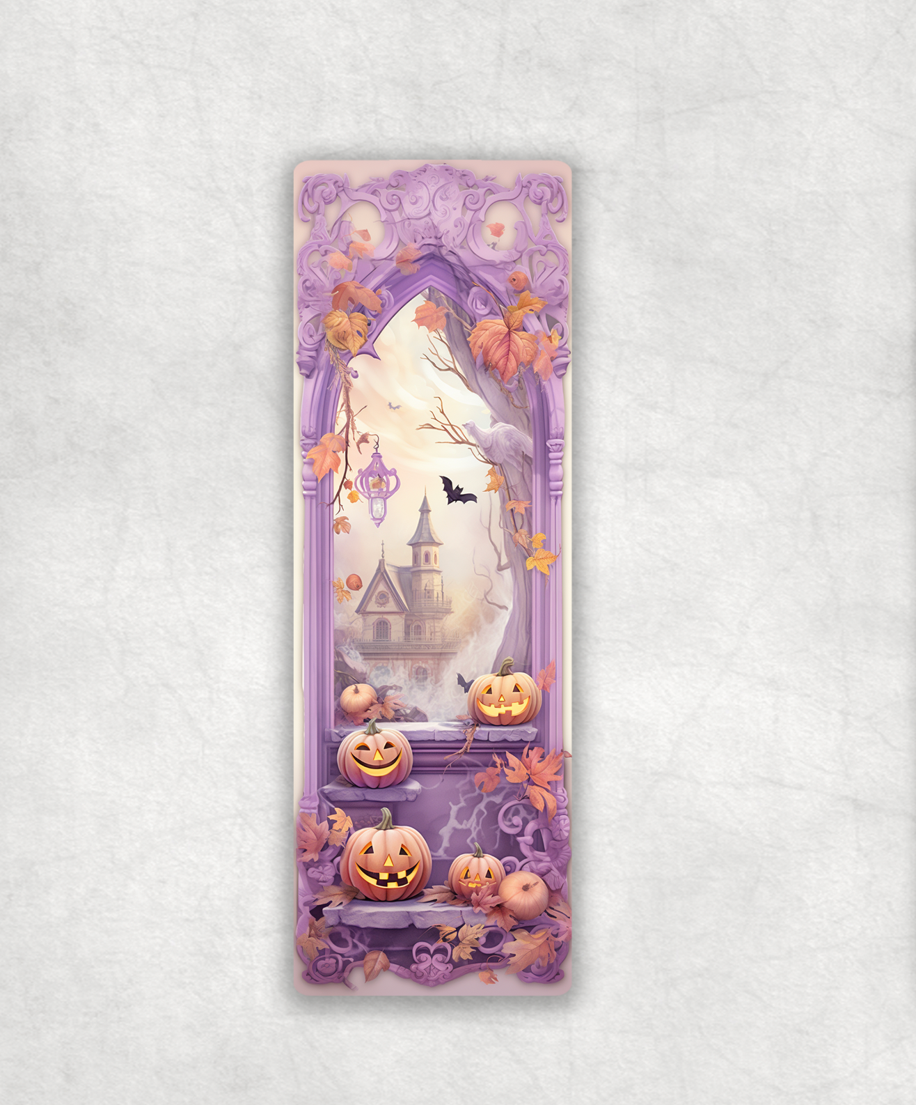 Enchanted Pumpkin Path (laminated cardstock)
