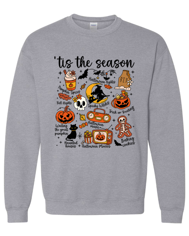 ’Tis the Season Halloween Sweatshirt Crewneck
