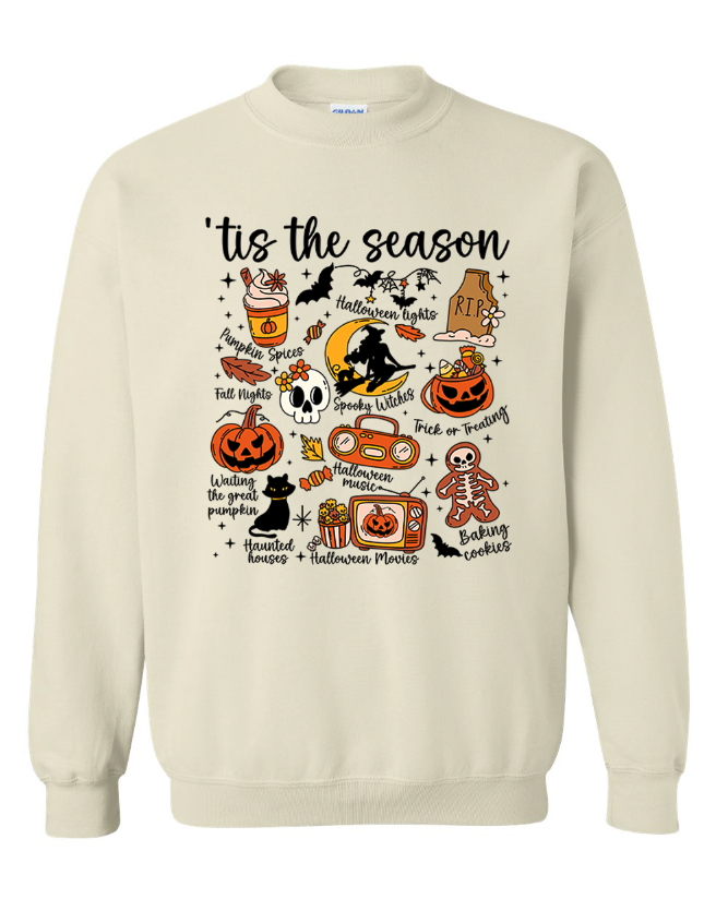 ’Tis the Season Halloween Sweatshirt Crewneck