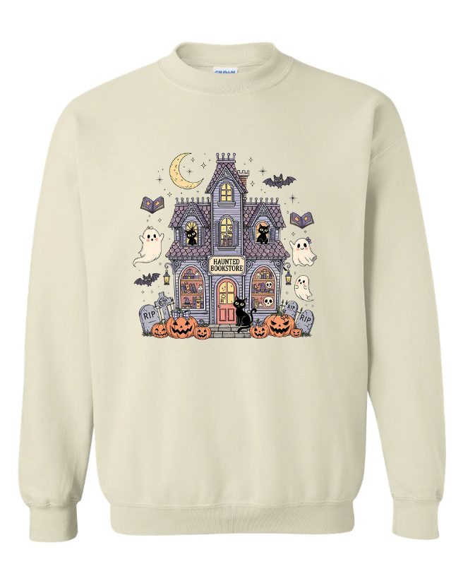 Haunted Bookstore Sweatshirt Crewneck