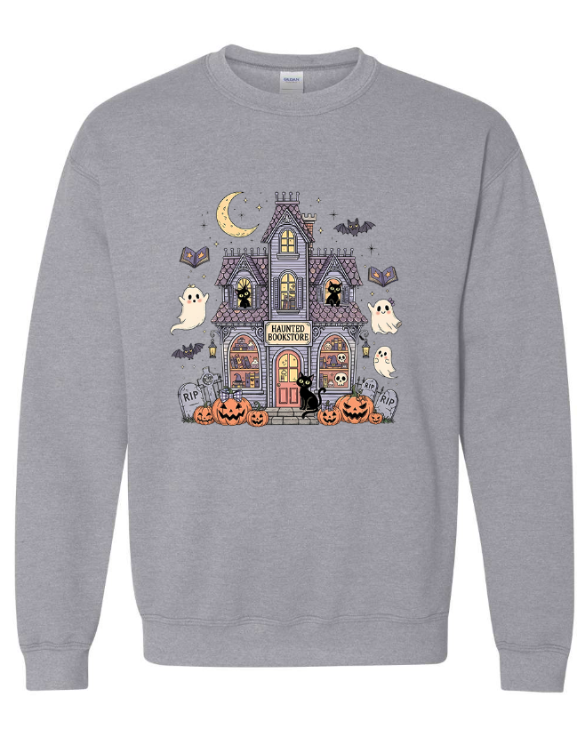 Haunted Bookstore Sweatshirt Crewneck
