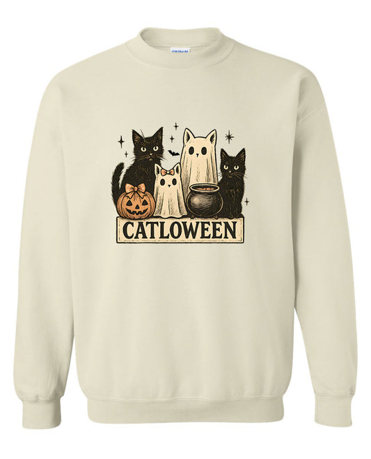 Catloween Sweatshirt Crewneck