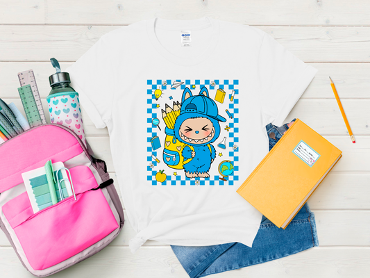 "Back to School Blue Monster" Shirt - Youth Only