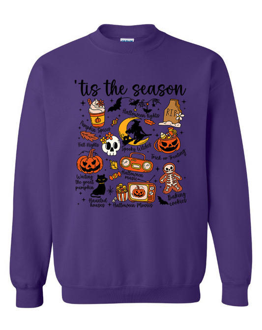 ’Tis the Season Halloween Sweatshirt Crewneck