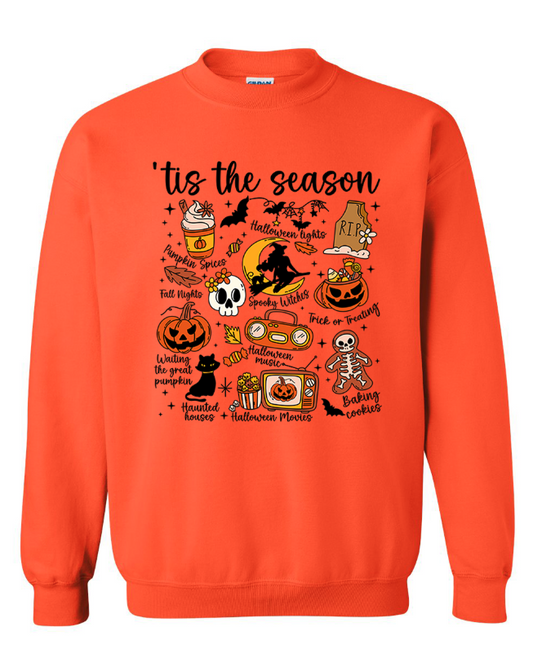 ’Tis the Season Halloween Sweatshirt Crewneck