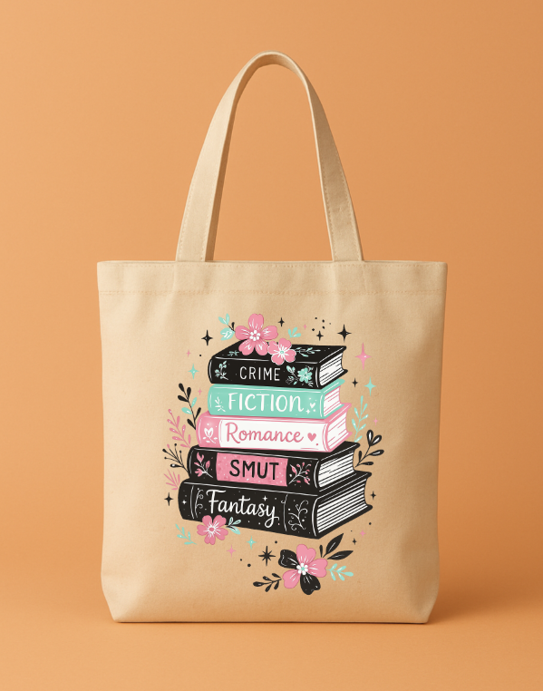 Bookish Smut Canvas Tote Bag