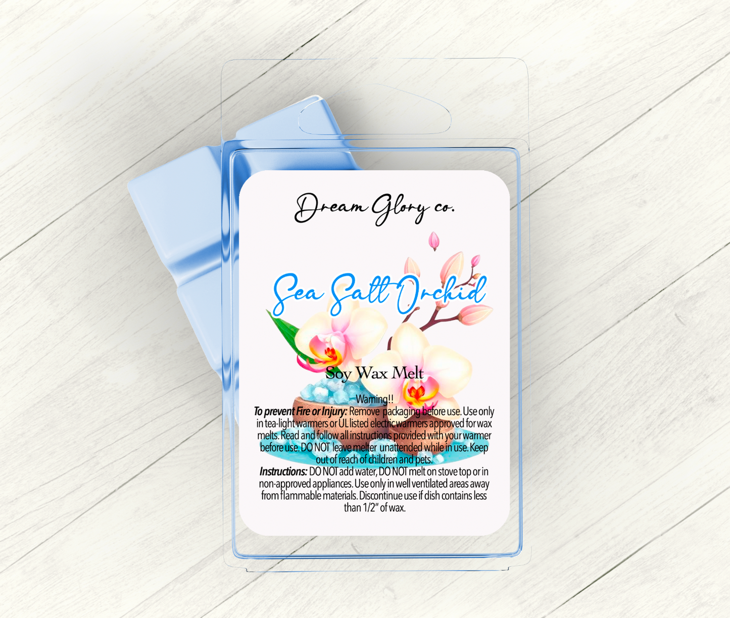 Sea salt Orchid wax melt