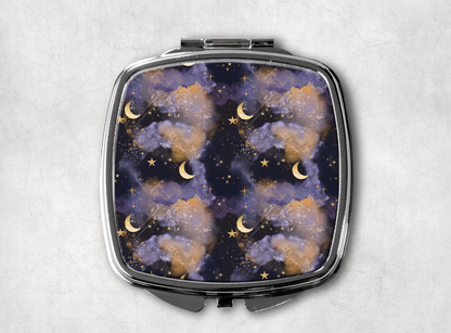 Crescent Moon compact mirror