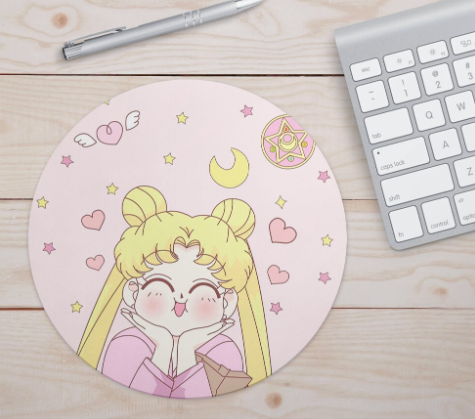 moon with hearts