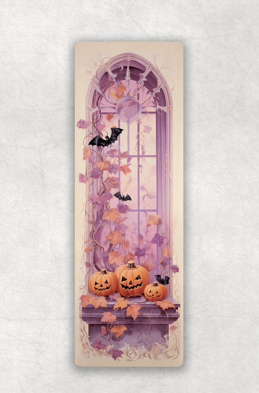Bats & Vines Window (laminated cardstock)