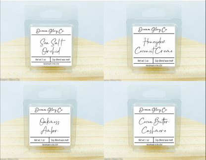 Signature Wax Melt Sampler – 4 Scent Bundle