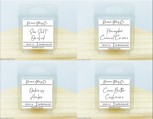 Signature Wax Melt Sampler – 4 Scent Bundle