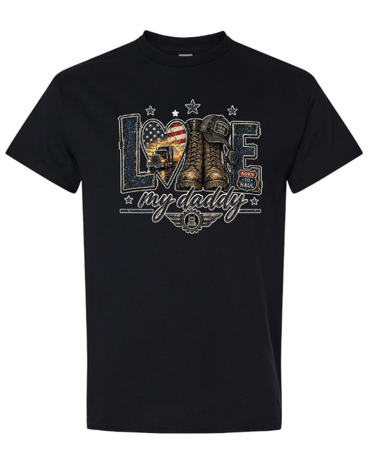 Trucker love my daddy Graphic Tee