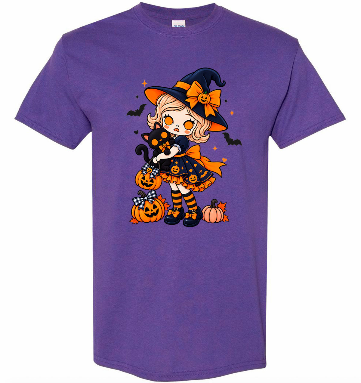 Molly Witch with cat
