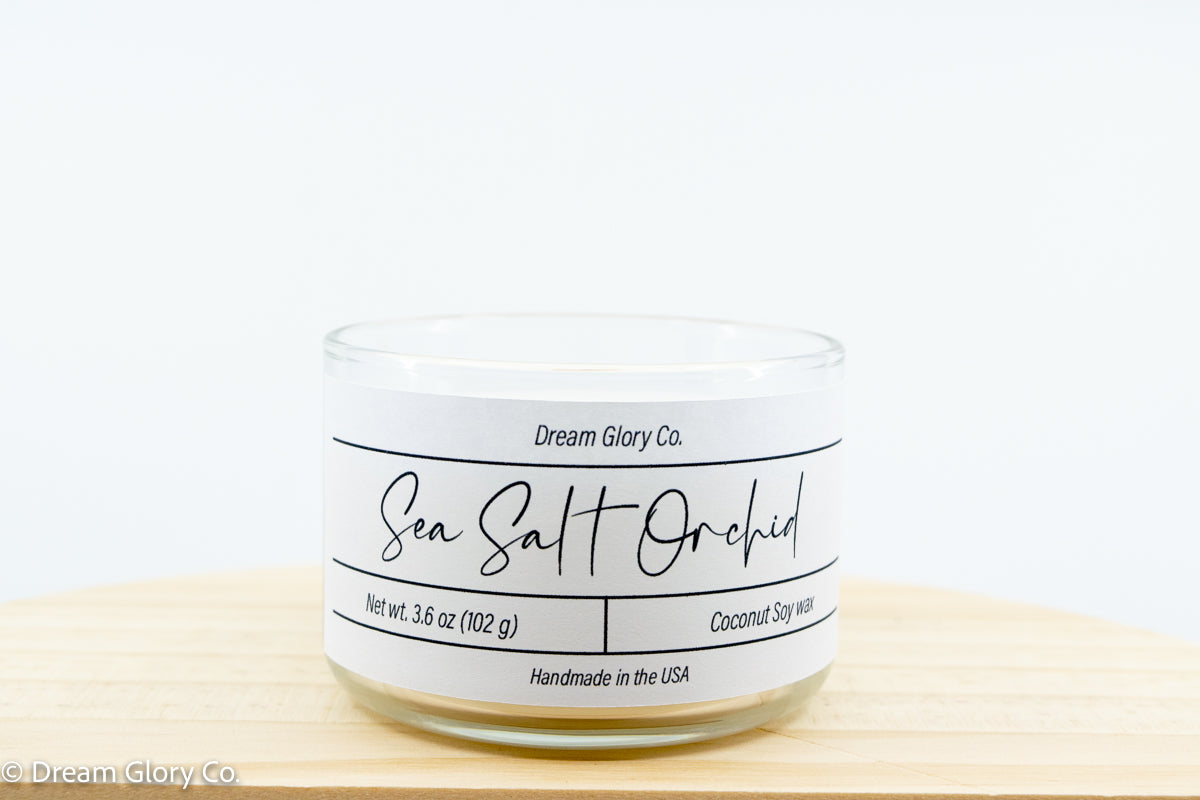 Sea Salt Orchid Candle