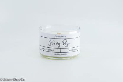 Dewy Rose Scented Candle