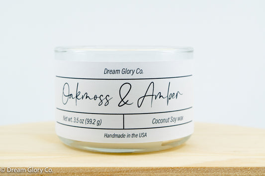 Oakmoss & Amber Candle