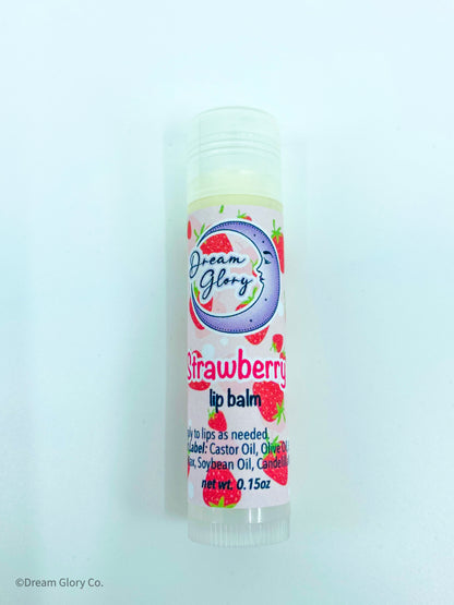 Strawberry lip balm