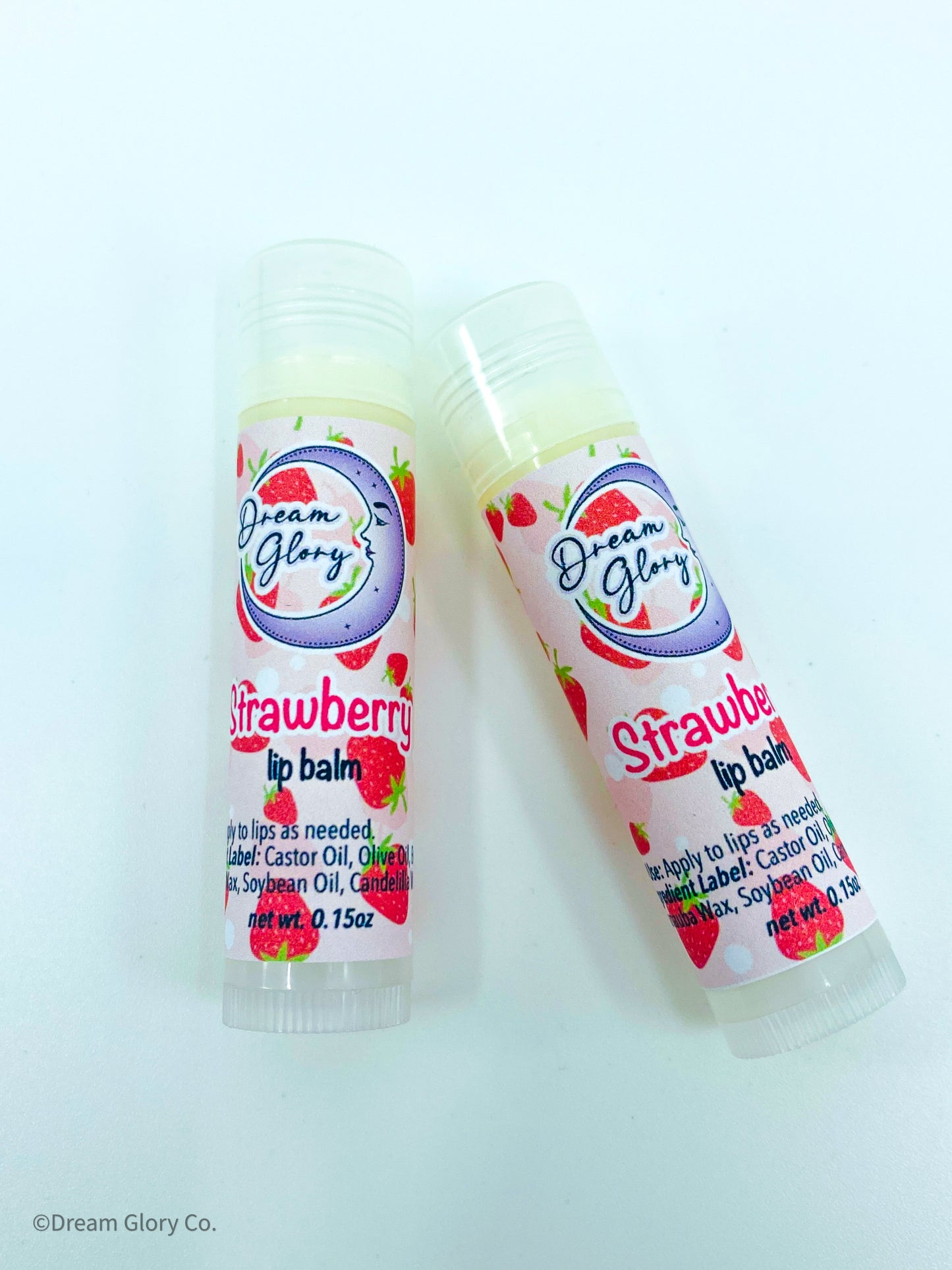 Strawberry lip balm