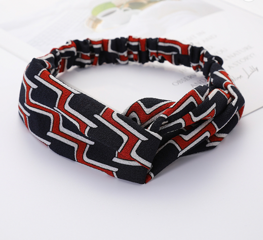 Red & Black Headband