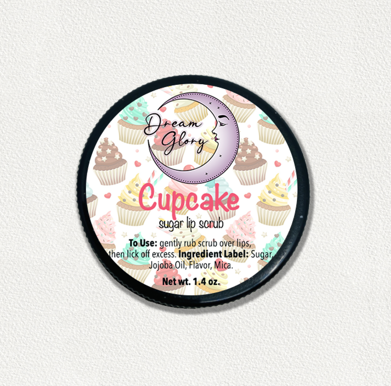 Cupcake frosting Sugar lip scrub