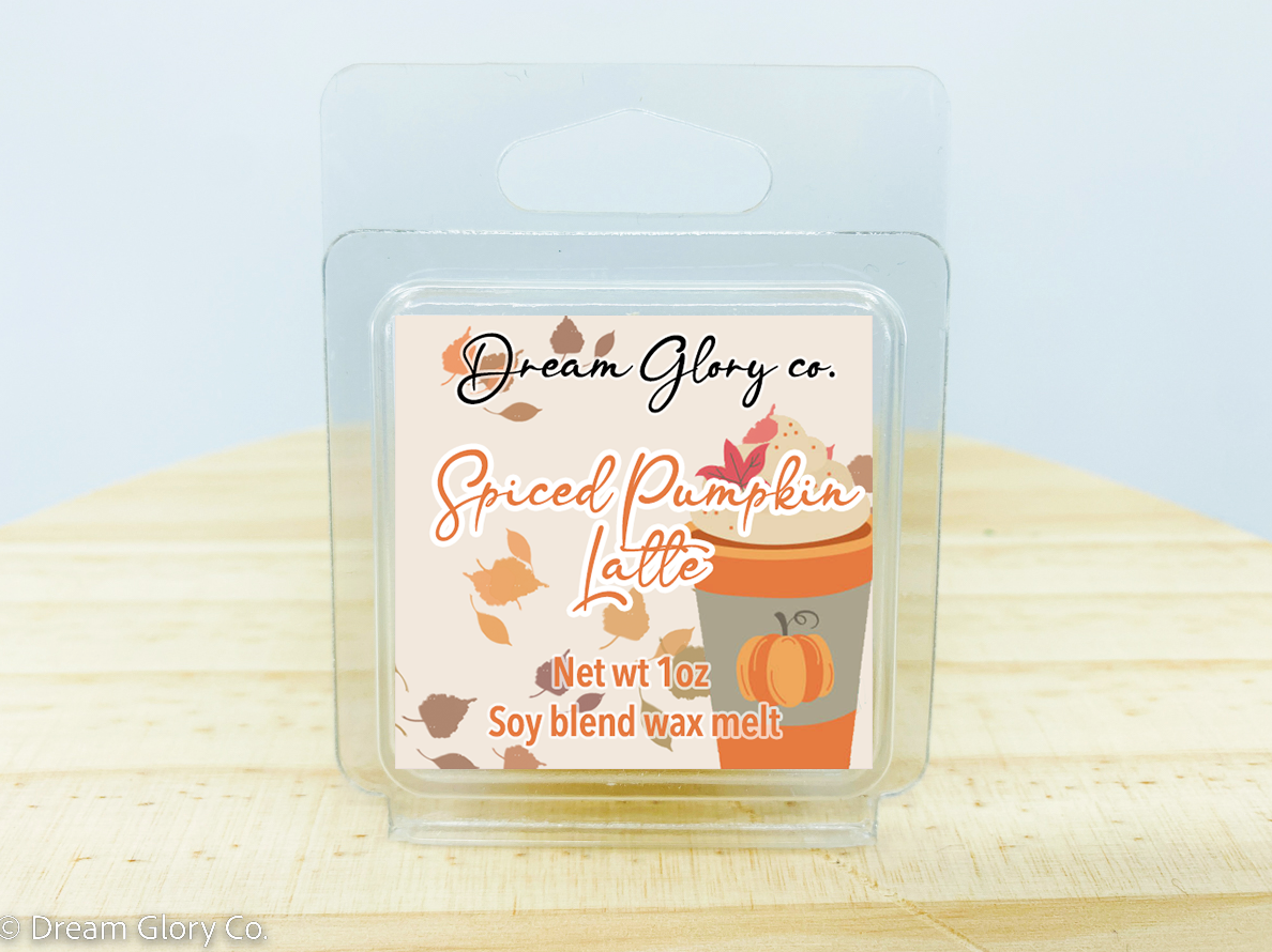 Spiced Pumpkin Latte wax melt sample