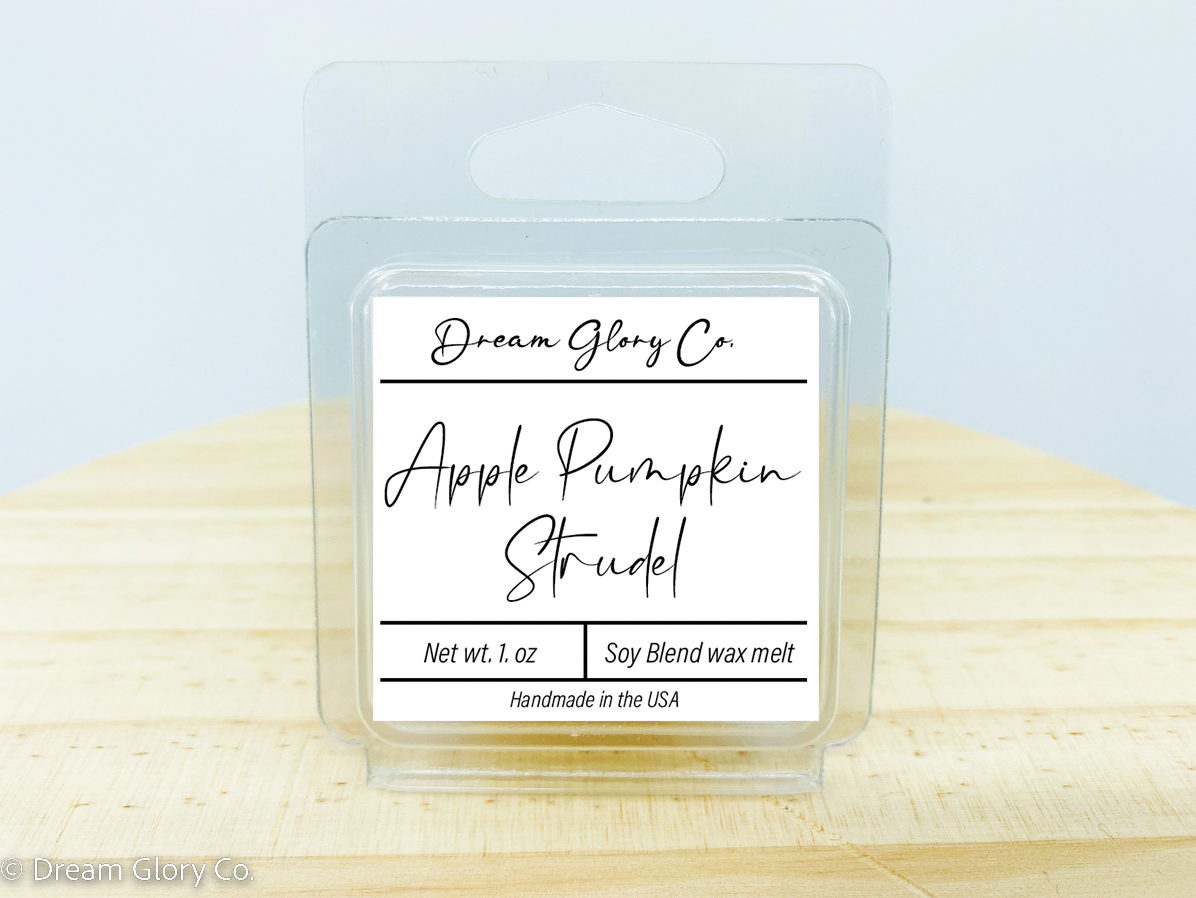 Apple Pumpkin Strudel wax melt sample