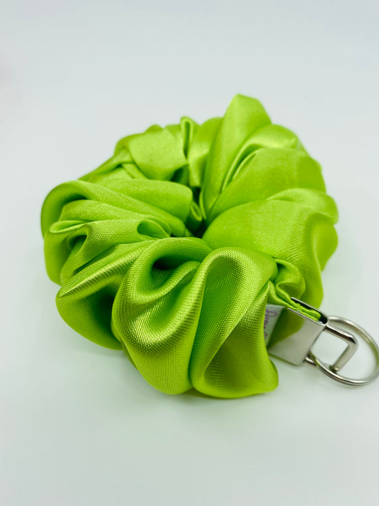 Lime green key fob